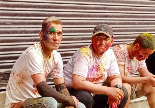 Holi Celebration in Kathmandu